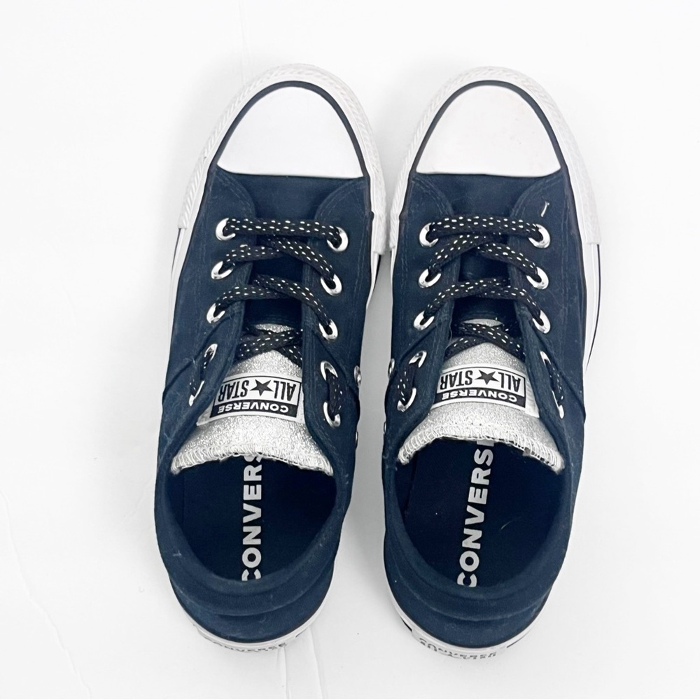 CONVERSE CHUCK TAYLOR ALL STAR Madison Black Oxford Low Top Lace Up Sneakers 6 - Picture 10 of 13